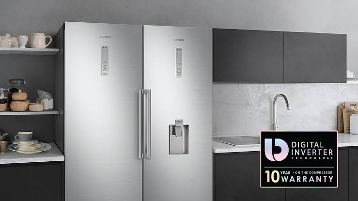 Double Door Refrigerator 250L