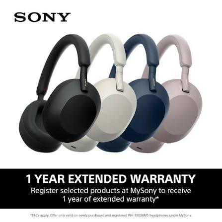 Sony WH-1000XM5 Wireless Noise Cancelling Headphones